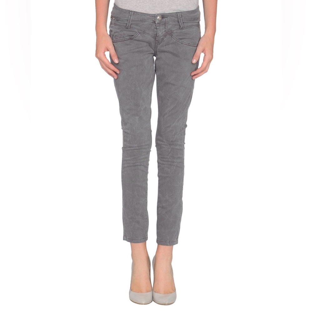 Killah Skinny Low Rise Washed Gray Pants Size 27